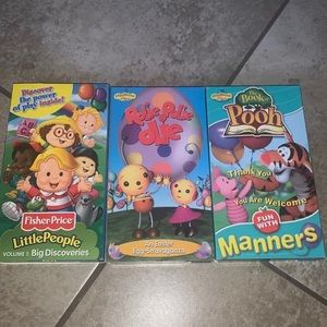 Vintage VHS tapes